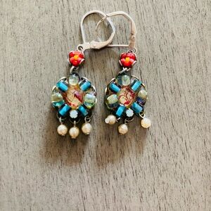 Ayala Bar Colorful Beaded Dangle Earrings
